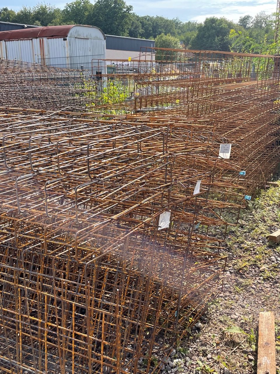produzierte Betonstahlmattenkörbe