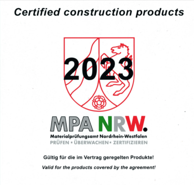 MPA NRW Produkte Baustahl